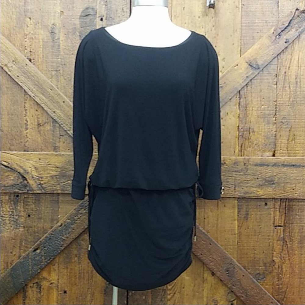 White House Black Market BLACK DRESS small